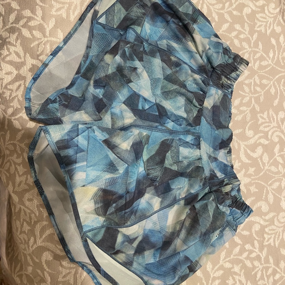 Blue hotty hot lululemon shorts!